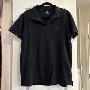 American Eagle Outfitters Dark Polo Shirt